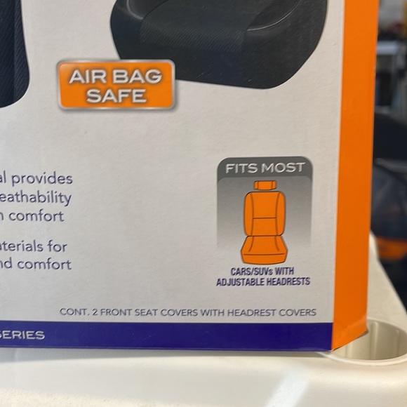 Wyndsor Pro Elite seat cover, set of 2, black. Never used open box
SOLD OUT!!! - Picture 5 of 5